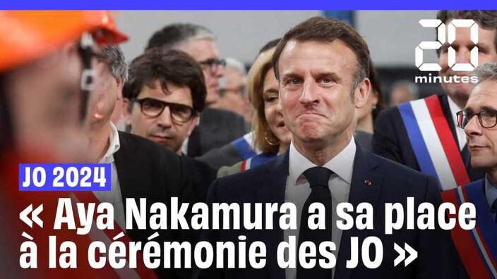 JO de Paris 2024 : Pour Macron, Aya Nakamura a « tout à fait sa place » à la cérémonie d’ouverture 