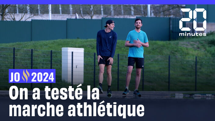 JO 2024 : On a testé la marche athlétique avec Aurélien Quinion, marcheur athlétique français