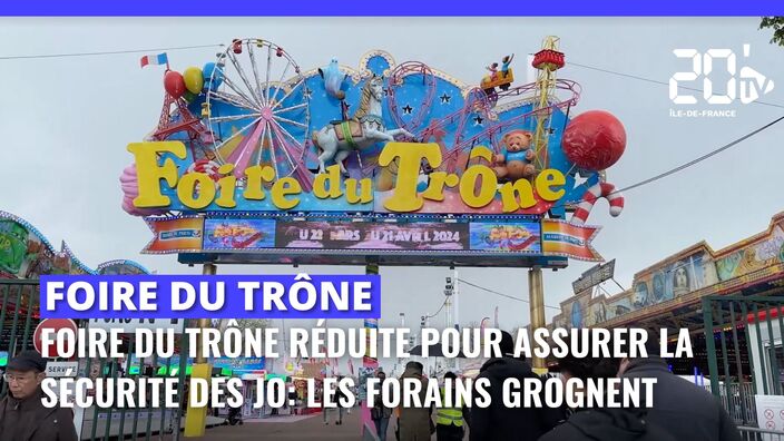 Foire du trône réduite pour assurer la sécurité des JO: les forains grognent