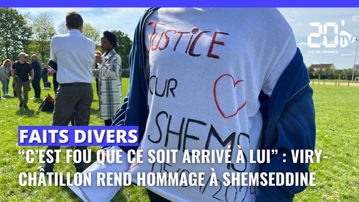 "C’est fou que ce soit arrivé à lui" : Viry-Châtillon rend hommage à Shemseddine