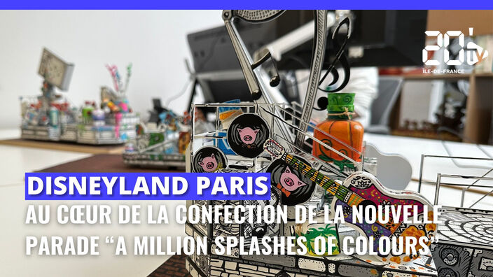 Disneyland Paris : au cœur de la confection de la nouvelle parade "A Million Splashes of Colours”