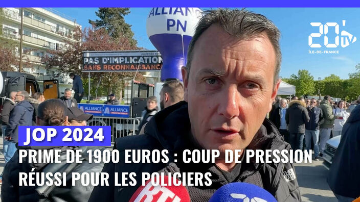 Primes JO : coup de pression efficace des policiers