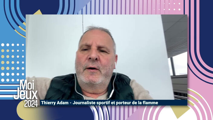"Moi Jeux..." avec Thierry Adam, journaliste sportif et porteur de la flamme
