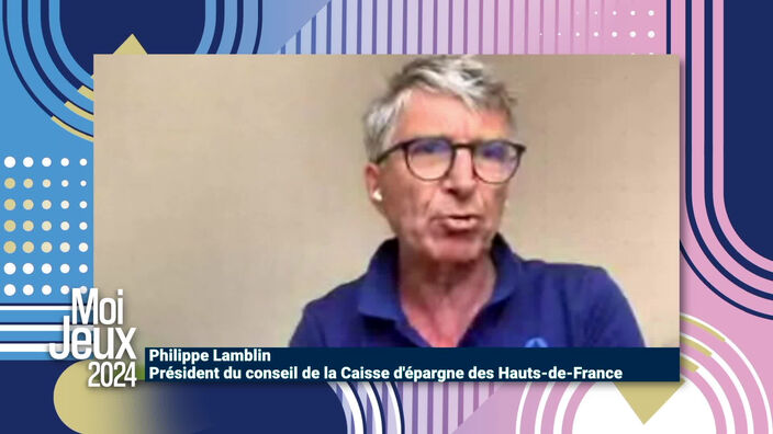 "Moi Jeux..." avec Philippe Lamblin, président du conseil de la Caisse d'épargne des Hauts-de-France