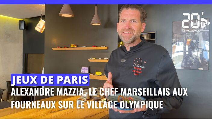 Jeux de Paris 2024 : Alexandre Mazzia, le chef marseillais aux fourneaux sur le Village olympique