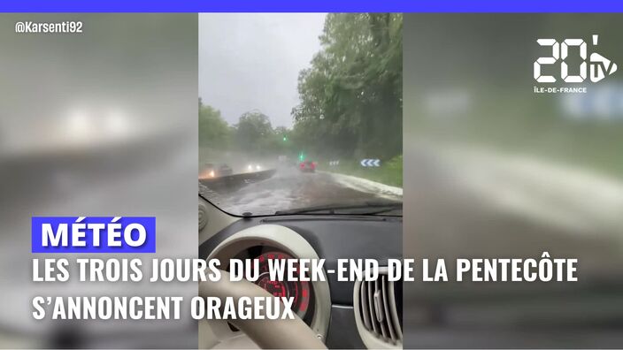 Semaine pluvieuse, weekend férié du 18-19-20 orageux ! 