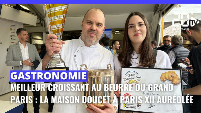 Meilleur croissant au beurre du Grand Paris 2024 : la maison Doucet à Paris XII auréolée