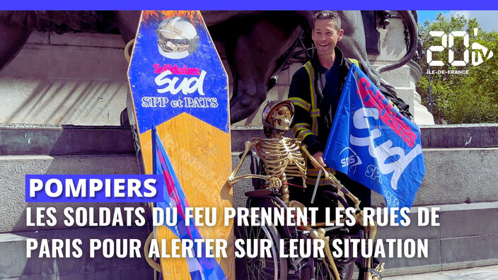 Pompiers en colère : une manifestation parisienne pour faire avancer les revendications