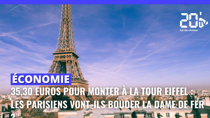L'entrée à la Tour Eiffel passe à 35,30 euros : les Parisiens vont-ils bouder la Dame de Fer ?