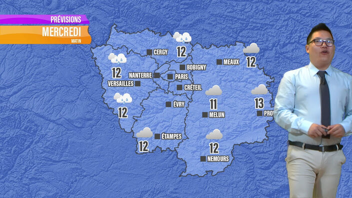 Les prévisions météo de ce mercredi 29 mai en Île-de-France