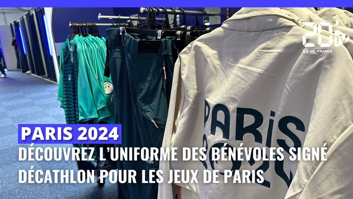 Paris 2024 : découvrez l’uniforme porté par 4500 bénévoles signé Décathlon