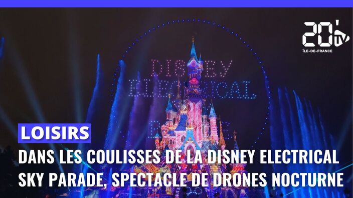 Disneyland Paris : dans les coulisses du spectacle de drones Disney Electrical Sky Parade
