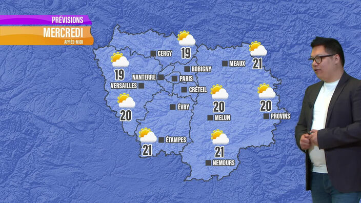 Les prévisions météo de ce mercredi 12 juin en Île-de-France