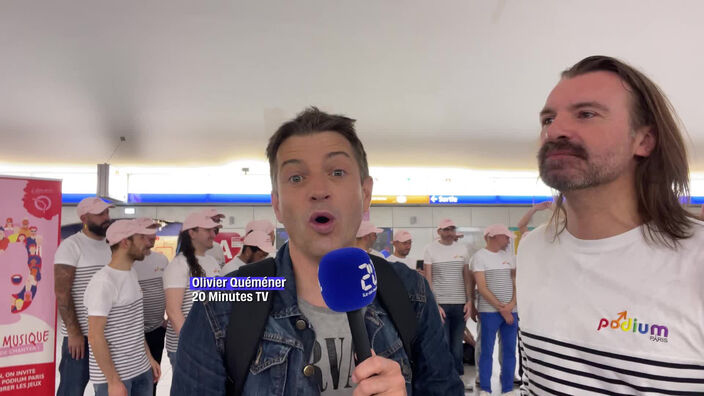 Rencontre avec le choeur d'hommes "Podium Paris"
