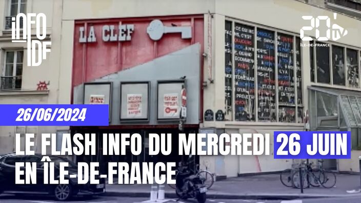 L'info de ce mercredi 26 juin 2024