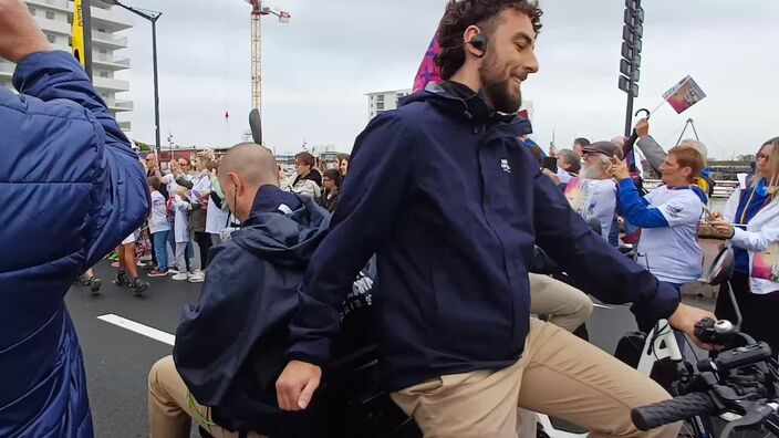 Passage Flamme olympique Boulogne sur Mer