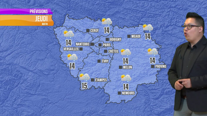 Les prévisions météo de ce jeudi 4 juillet en Île-de-France 