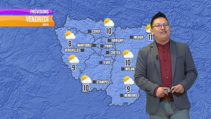Les prévisions météo de ce vendredi 5 juillet en Île-de-France