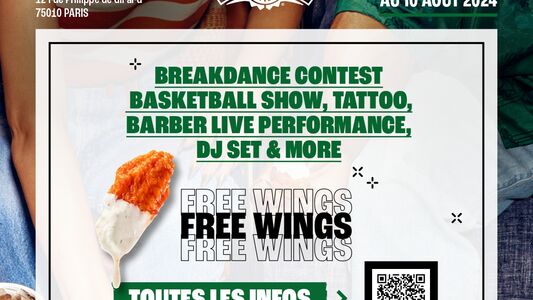 "House of Flavor" le festival urbain de Wingstop au coeur de Paris