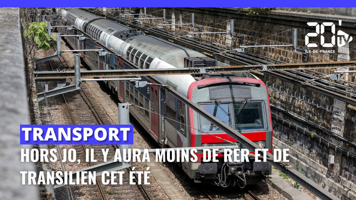 Hors JO, il y aura moins de RER et de Transiliens cet été