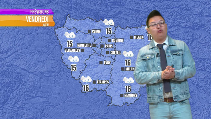 Les prévisions météo de ce vendredi 12 juillet en Île-de-France