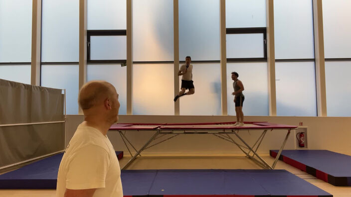 On a testé le trampoline, sport olympique.