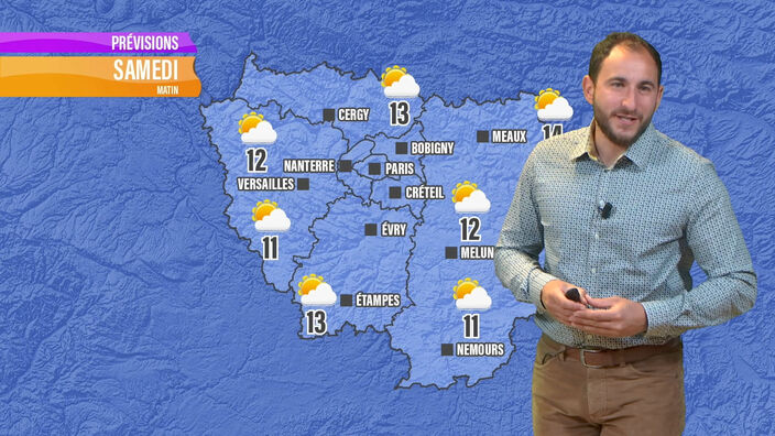 Les prévisions météo de ce samedi 13 juillet en Île-de-France