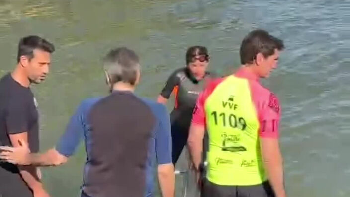 Anne Hidalgo dans la Seine, c’est fait ! 