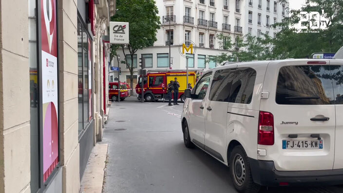 Une voiture fonce sur la terrasse d’un bar à Paris