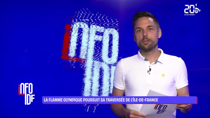 La flamme Olympique poursuit sa traversée de l'Île-de-France