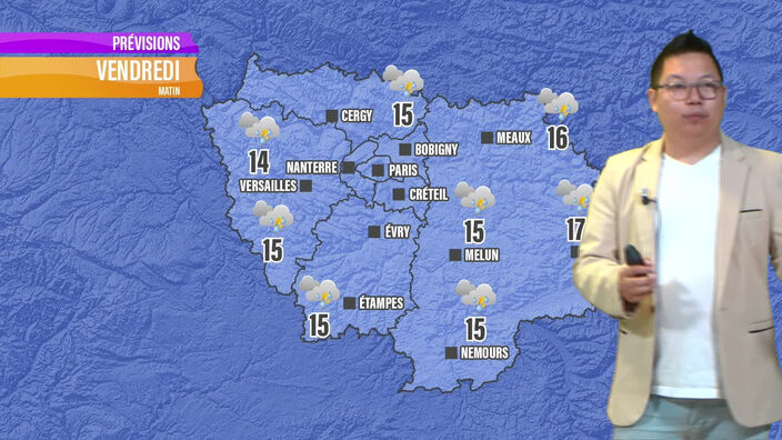 Les prévisions météo de ce vendredi 30 août en Île-de-France