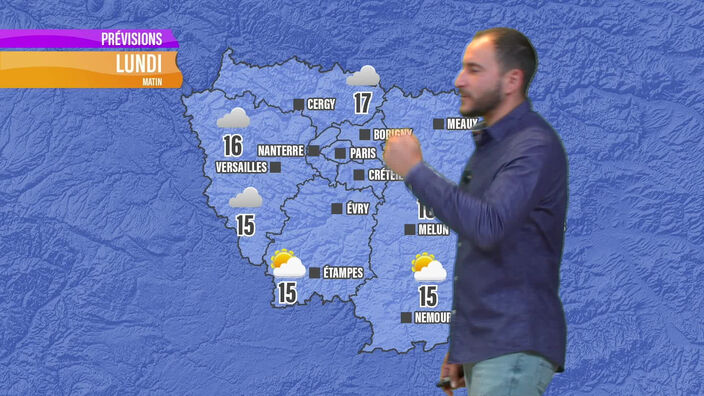 Les prévisions météo de ce lundi 2 septembre en Île-de-France