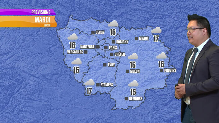 Les prévisions météo de ce mardi 3 septembre en Île-de-France 