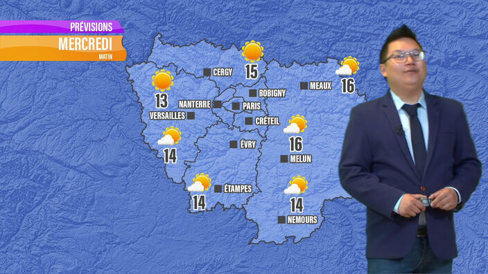 Les prévisions météo de mercredi 4 septembre en Île-de-France 