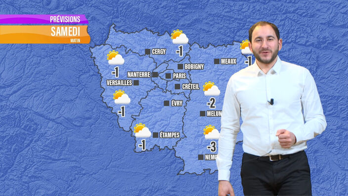 Les prévisions météo de ce samedi 14 décembre en Île-de-France