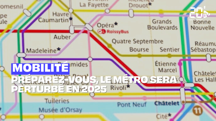 Préparez-vous, le métro sera perturbé en 2025