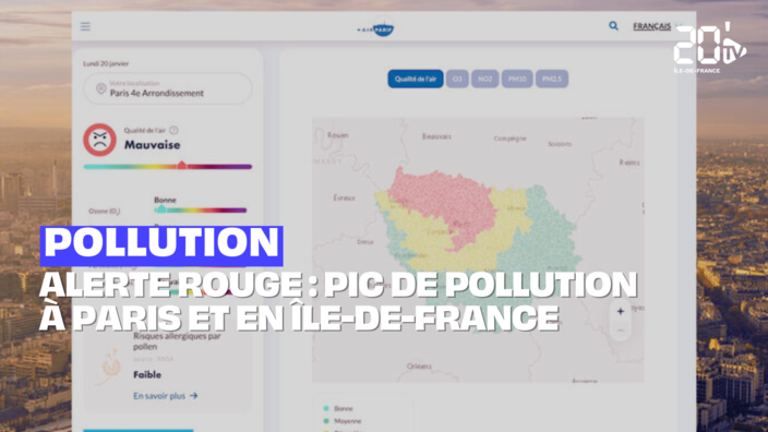 Alerte rouge : Pic de pollution à Paris et en Île-de-France