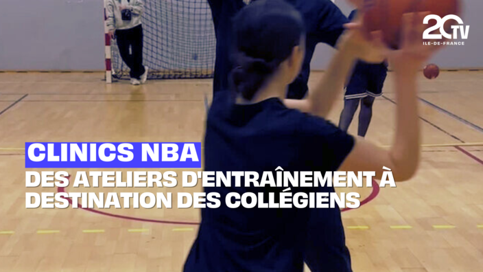 Clinics NBA : Des ateliers d'entraînement à destination des collégiens