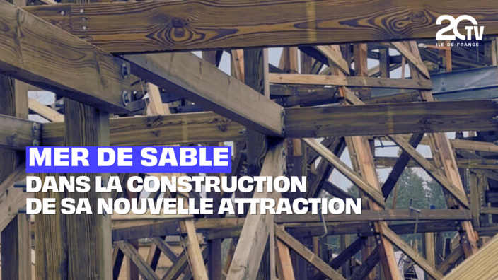 Mer de Sable : Dans la construction de sa nouvelle attraction