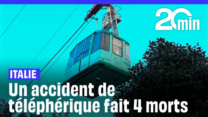 Un accident de téléphérique en Italie fait 4 morts