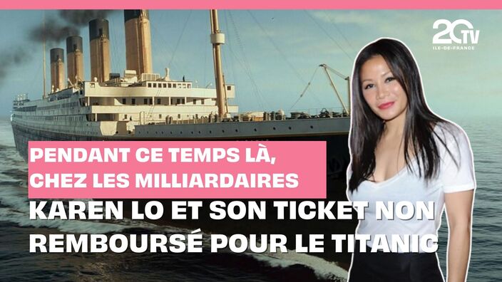 Un Ɵcket pour le Titanic ... non remboursé ! Bienvenue chez les milliardaires.
