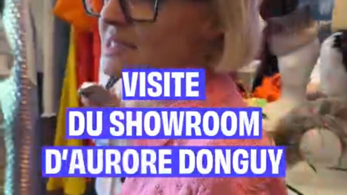 On s'est incrusté dans le showroom d'Aurore Donguy au Festival de Télévision de Monte-Carlo