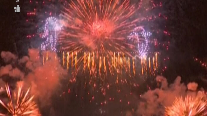 Les plus belles images du feu d'artifice du 14 juillet à Paris