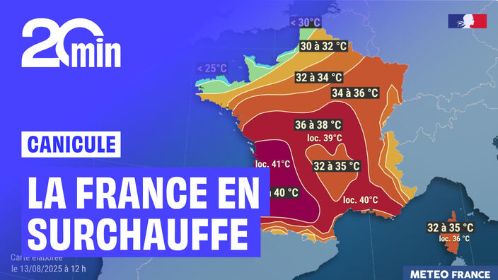 Canicule : La France en surchauffe à la veille du week-end du 15 août